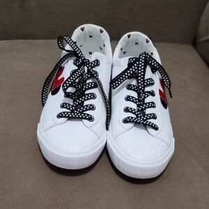 Disney Kids Sneakers with Red and Black Highlights